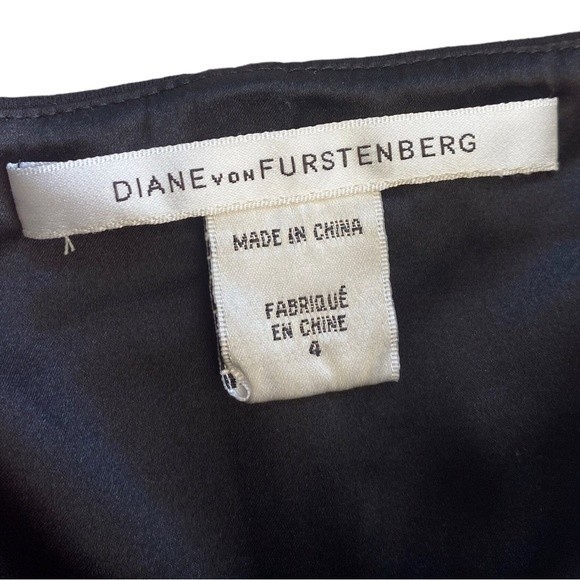 Diane Von Furstenberg Bodycon Dress Black - Picture 5 of 6